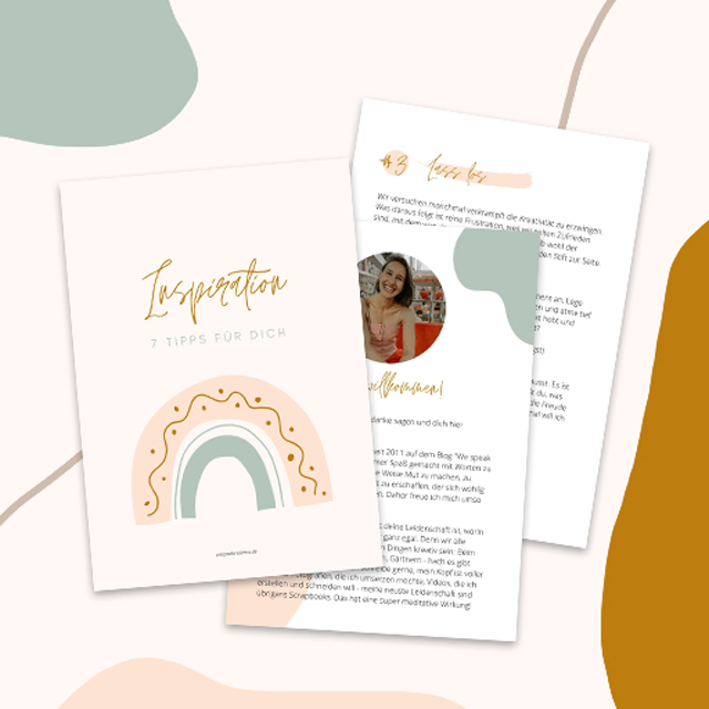 Neue Inspiration finden - 7 Tipps für mehr Inspiration für deine kreativen Projekte - Wespeakinsilence - Anika